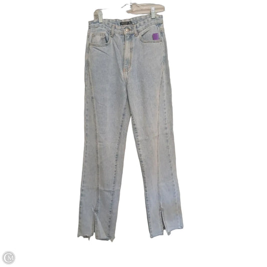 Jeans Straight By Nasty Gal In Blue Denim, Size: 6