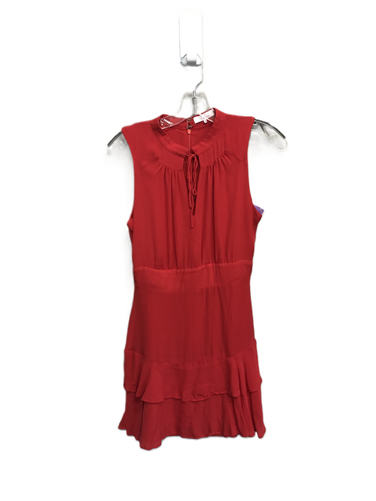 Red Dress Casual Short By Parker, Size: Xs