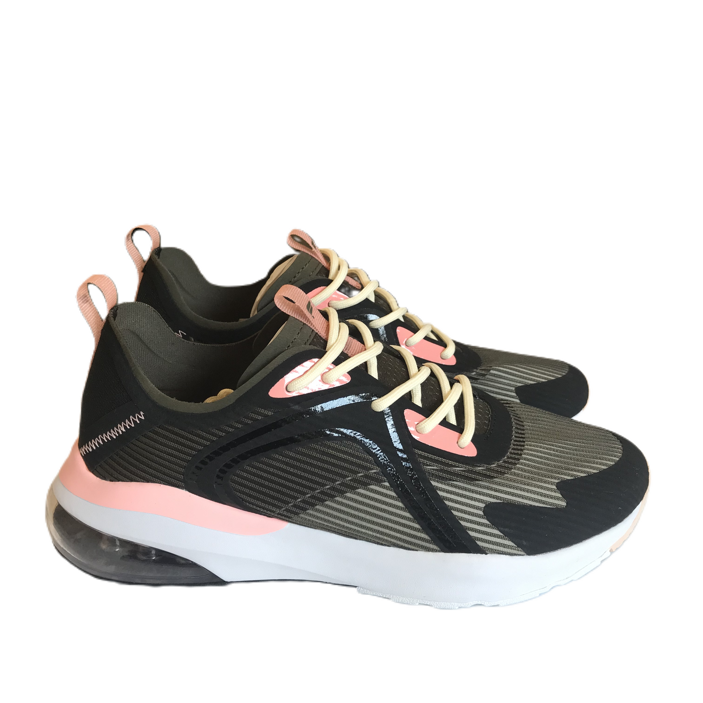 Black & Pink Shoes Athletic By Fabletics, Size: 9