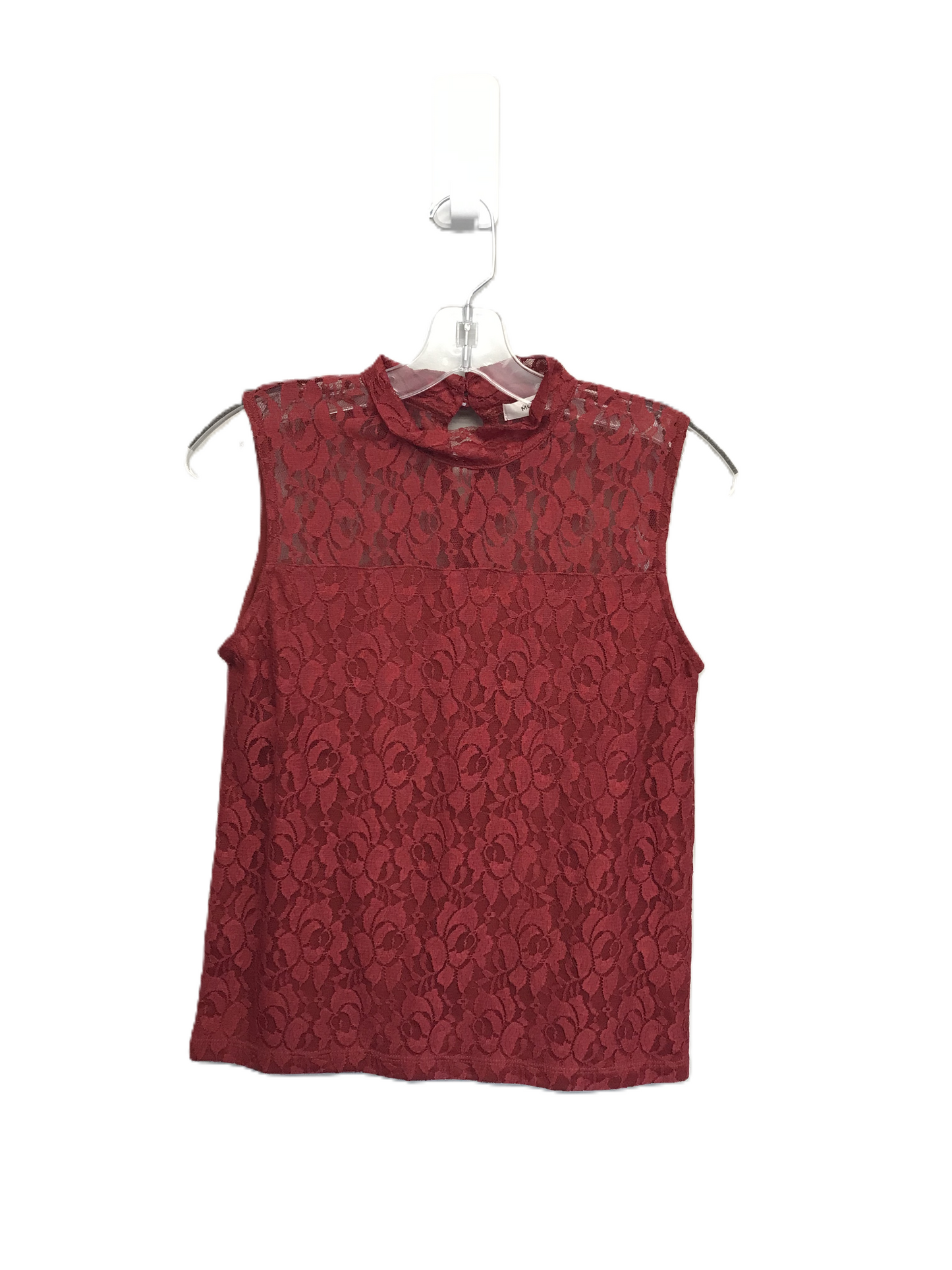 Red Top Sleeveless By Moussy Size: S