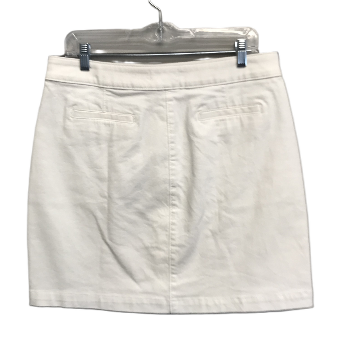 White Skirt Mini & Short By Loft, Size: 8