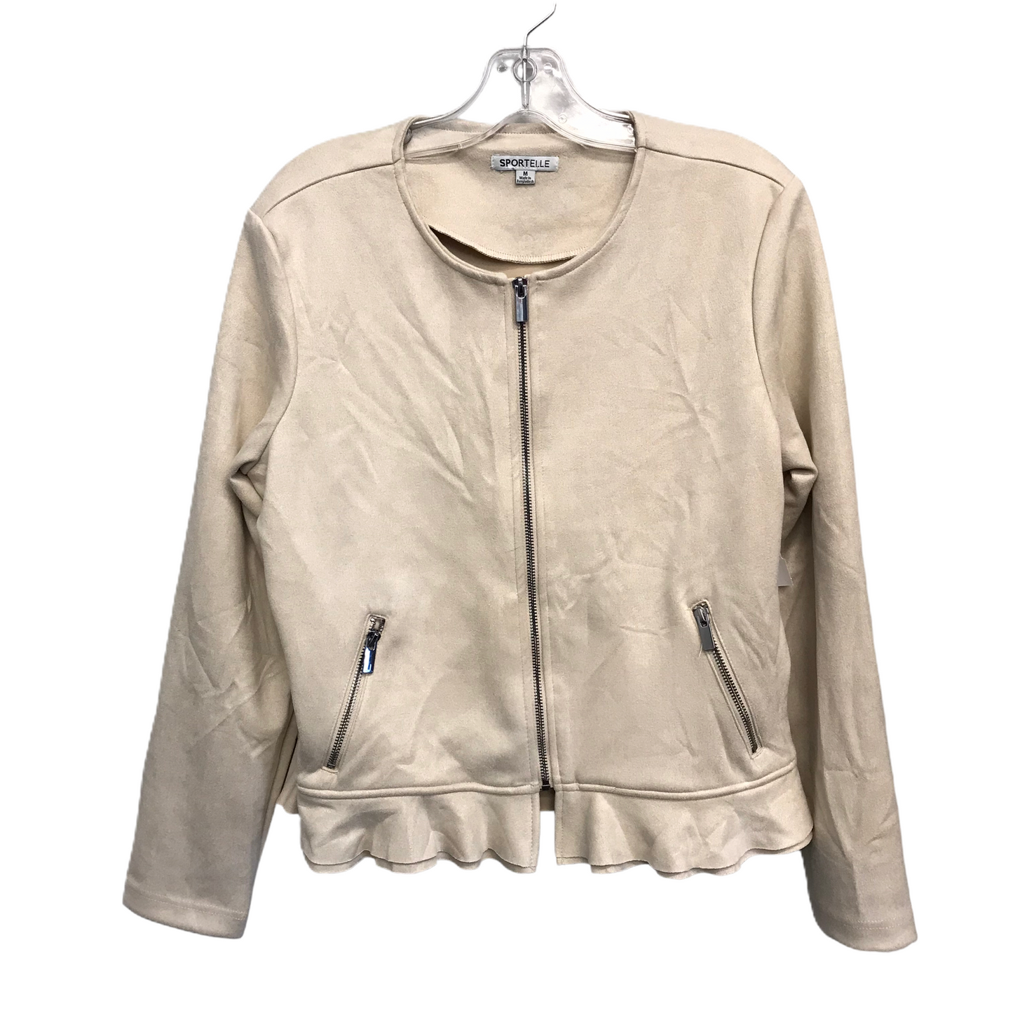 Blazer By Sportelle In Tan, Size: M