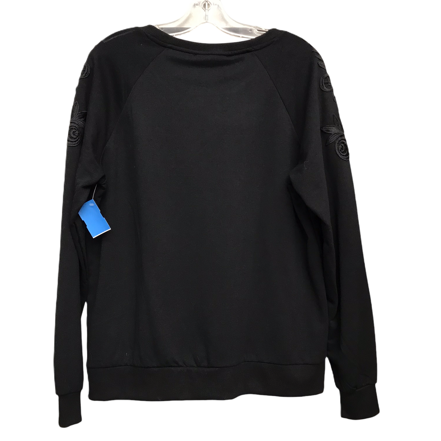 Top Long Sleeve By Gloria Vanderbilt In Black, Size: M