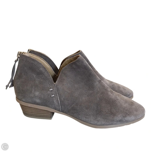 Boots Ankle Flats By Kenneth Cole In Grey, Size: 10