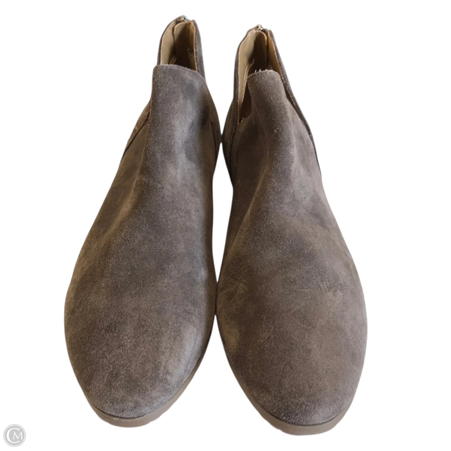 Boots Ankle Flats By Kenneth Cole In Grey, Size: 10