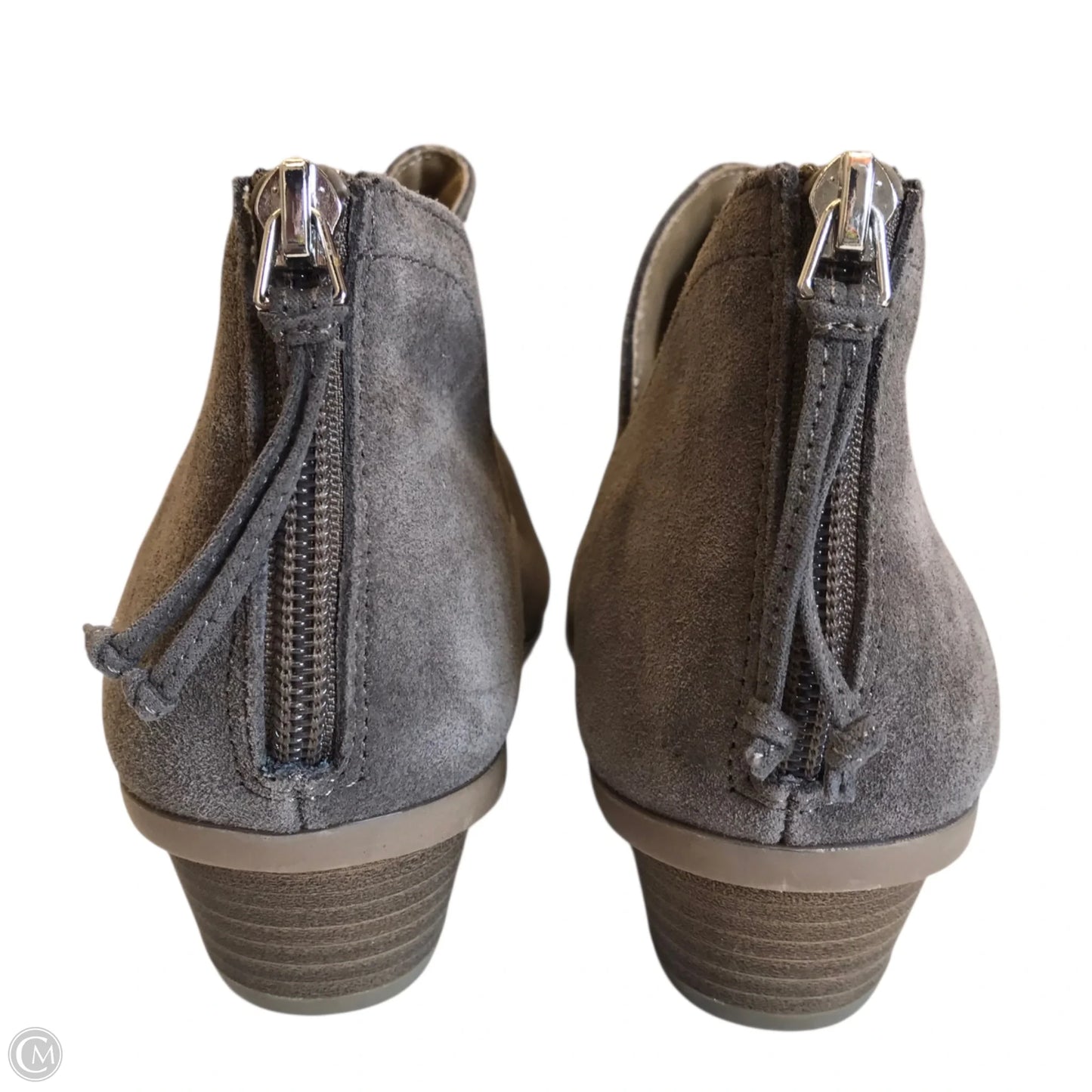 Boots Ankle Flats By Kenneth Cole In Grey, Size: 10