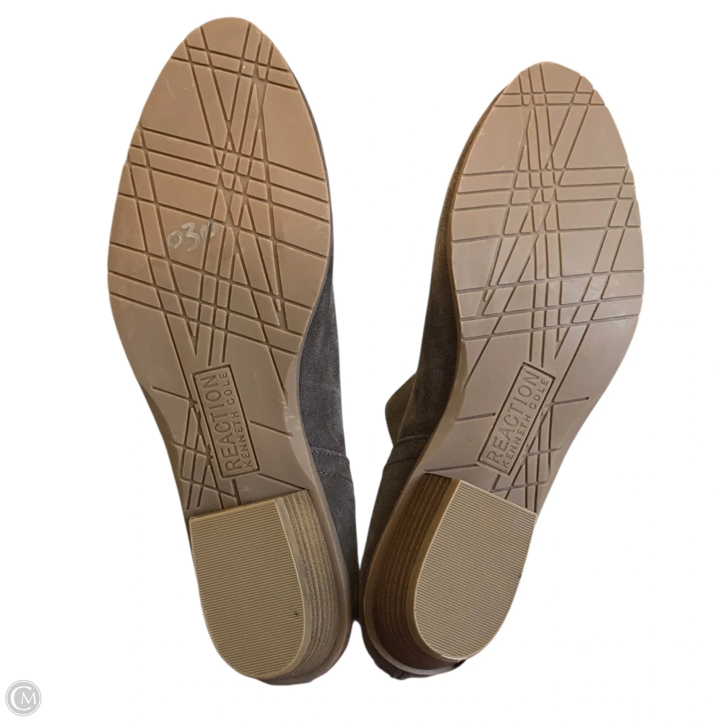 Boots Ankle Flats By Kenneth Cole In Grey, Size: 10