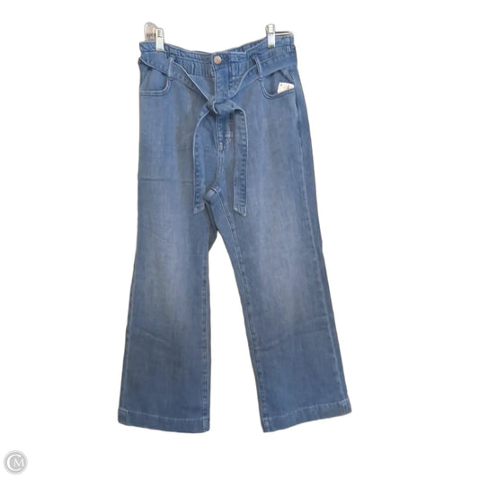 Jeans Cropped By J. Crew In Blue Denim, Size: 8