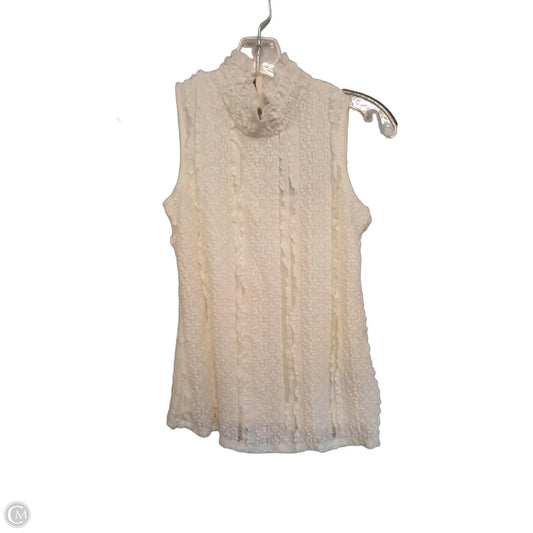 Top Sleeveless  In Cream, Size: Xs
