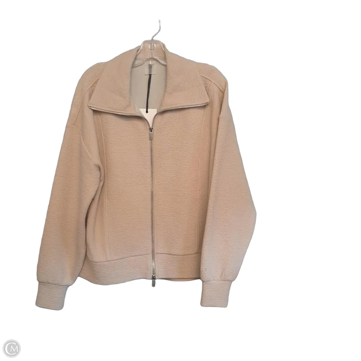 Athletic Jacket By Calia In Tan, Size: S