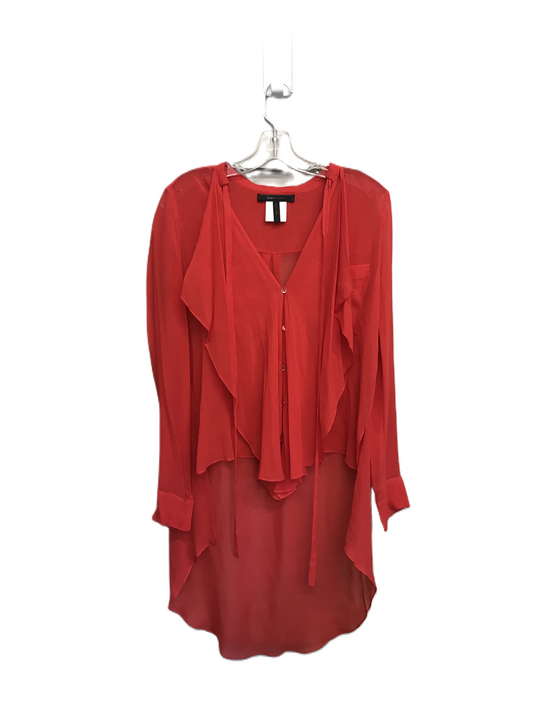 Top Long Sleeve By Bcbgmaxazria  Size: S