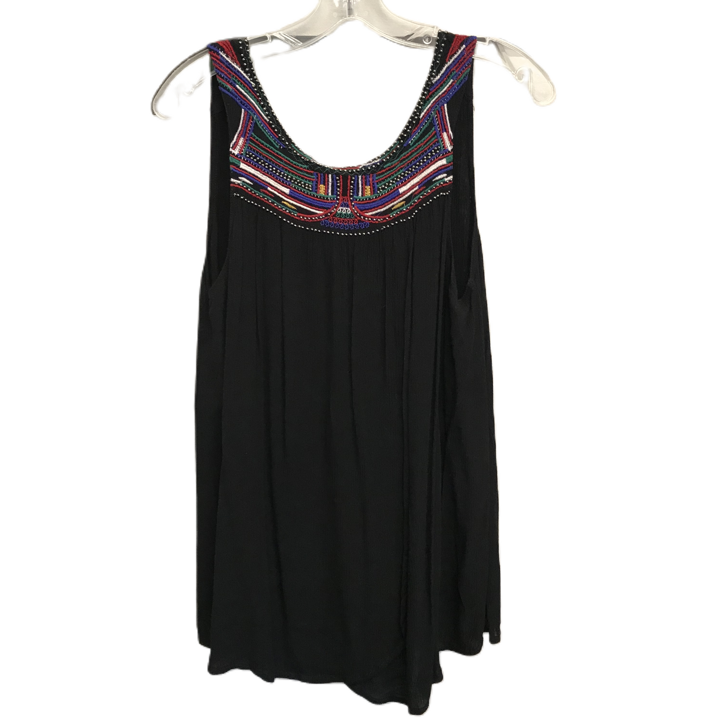 Black Top Sleeveless By World Market, Size: S