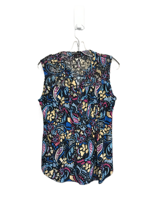 Multi-colored Top Sleeveless By Ava & Grace Size: M