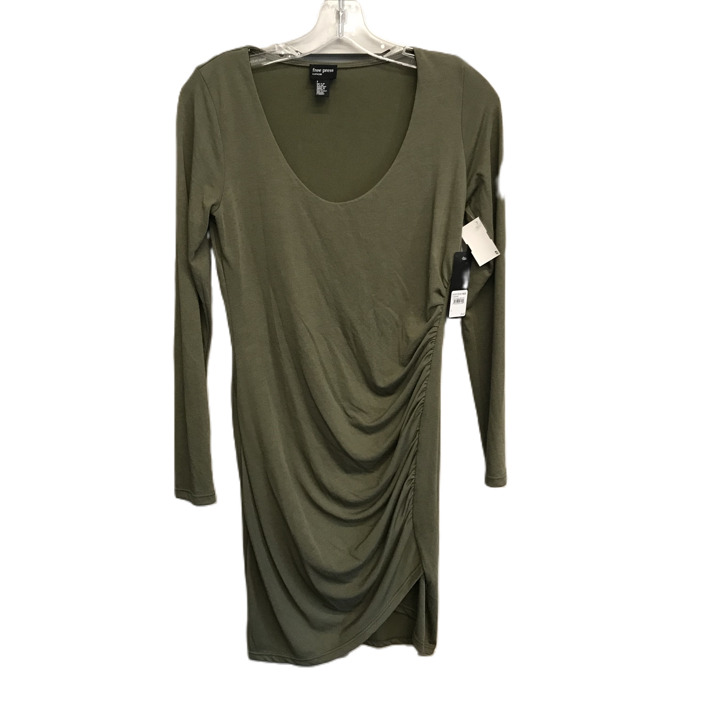 Green Dress Work By Free Press, Size: S