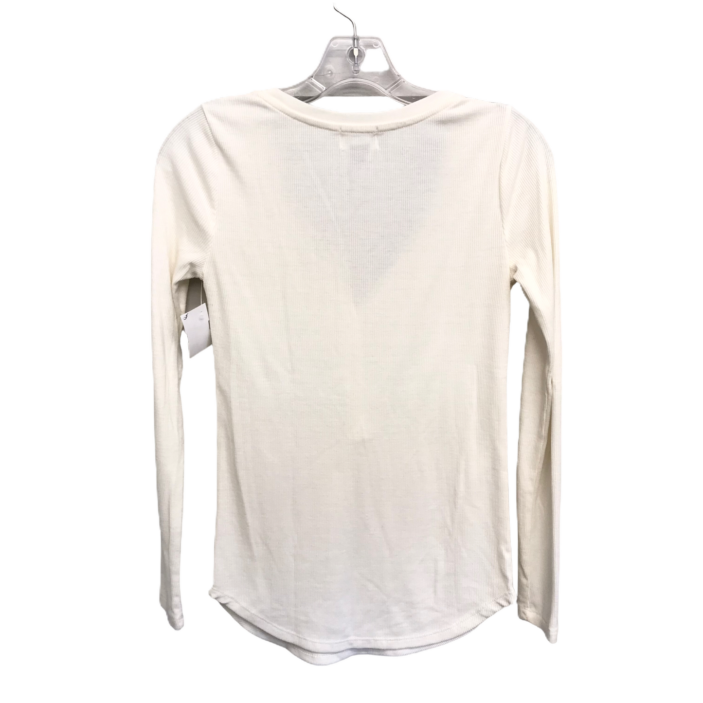 Top Long Sleeve Basic By Old Navy In Cream, Size: Xs