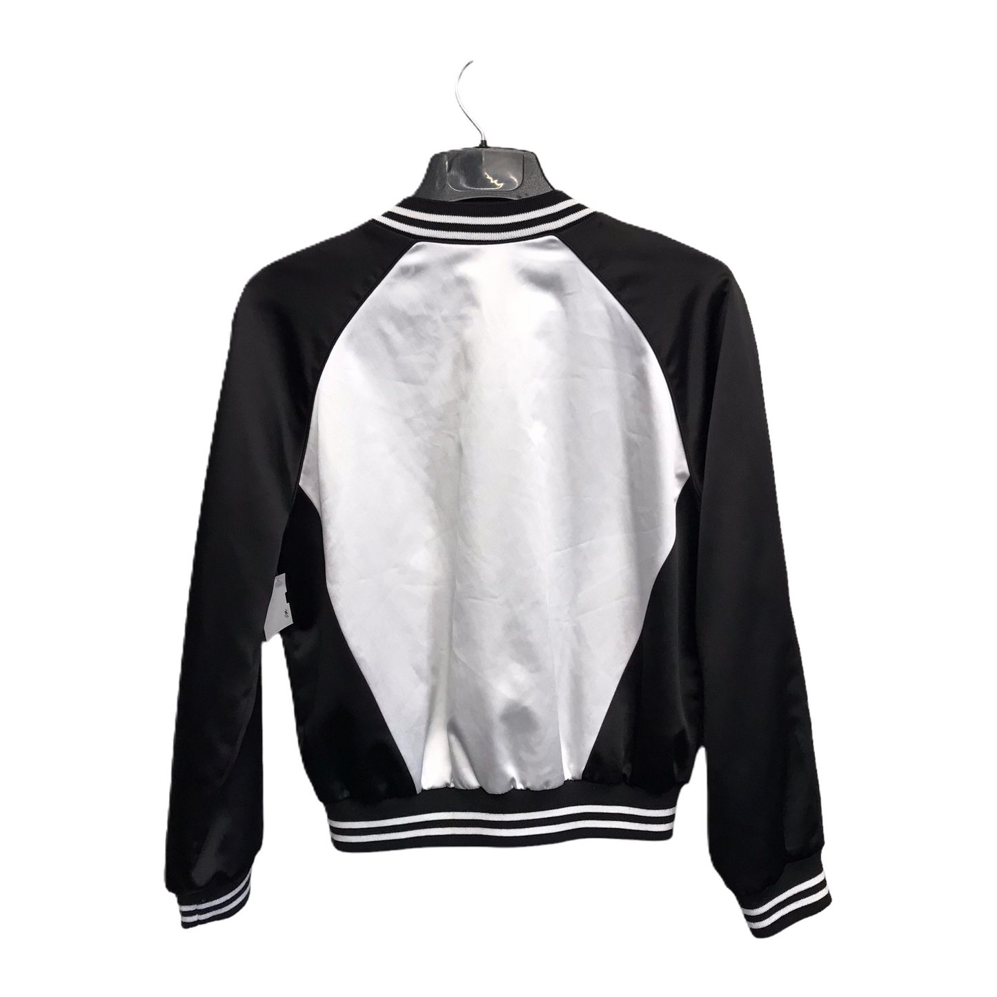 Jacket Other By Top Shop In Black & White, Size: M