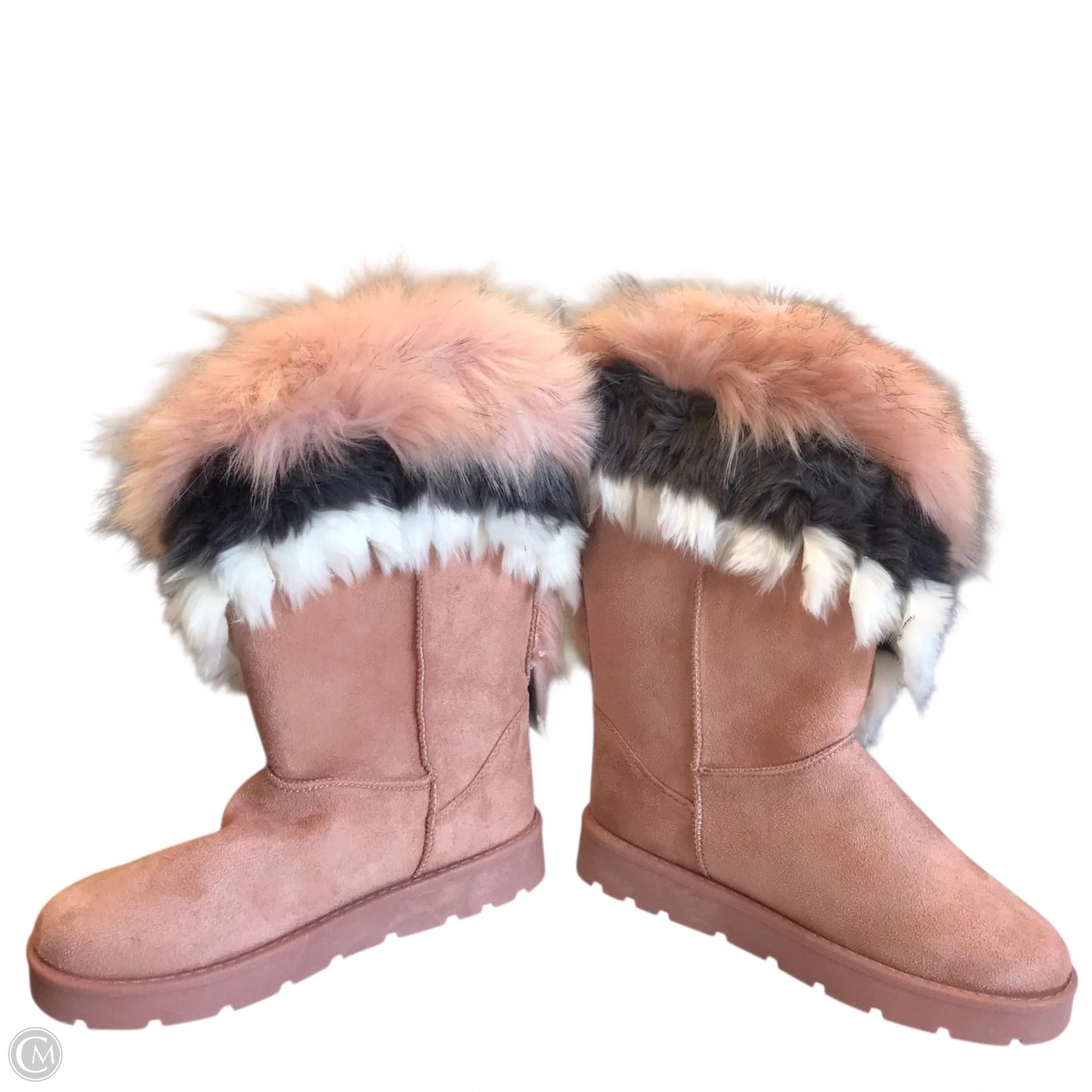 Boots Snow By Pazzle In Pink, Size: 7