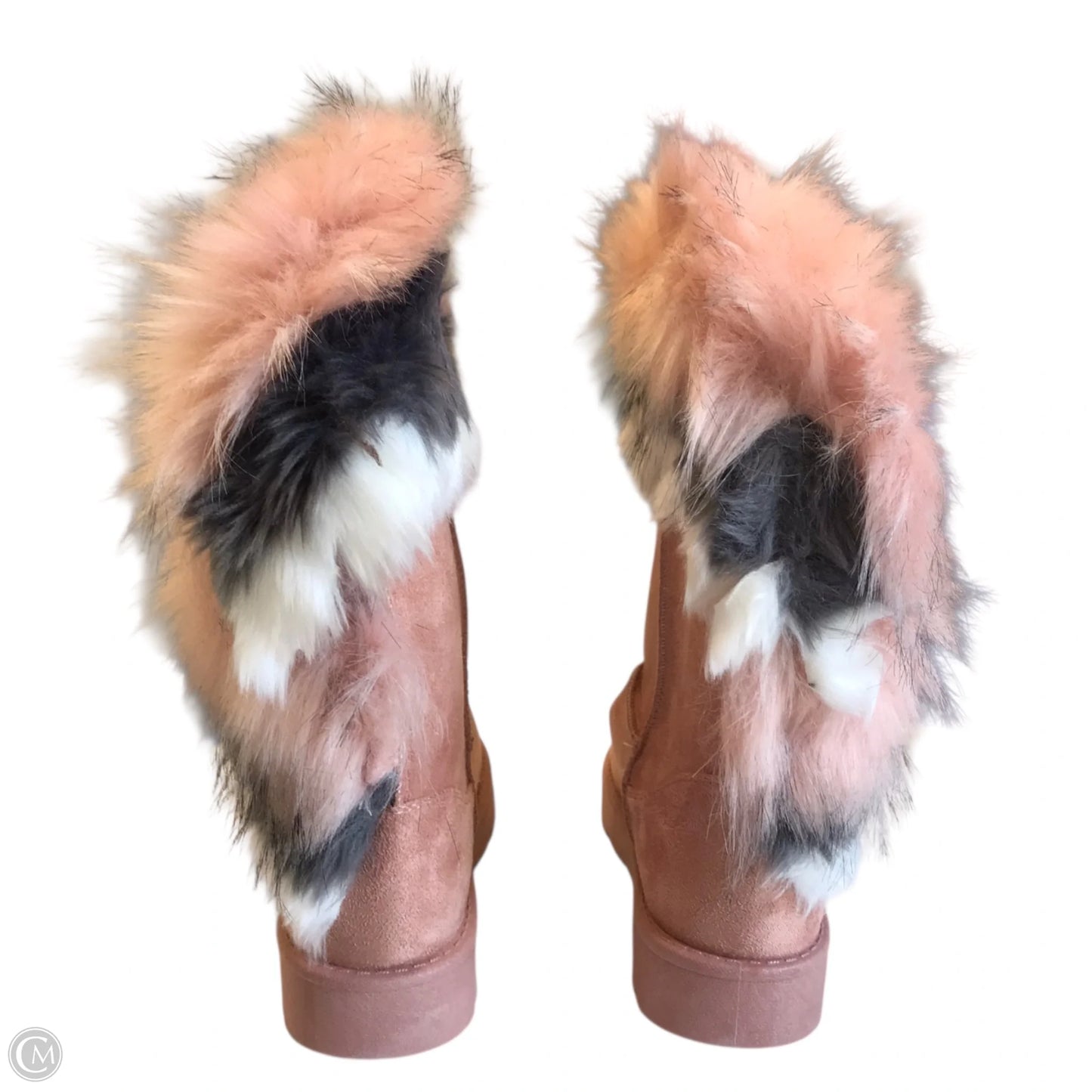 Boots Snow By Pazzle In Pink, Size: 7