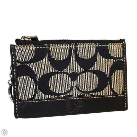 Coin Purse Designer By Coach, Size: Small