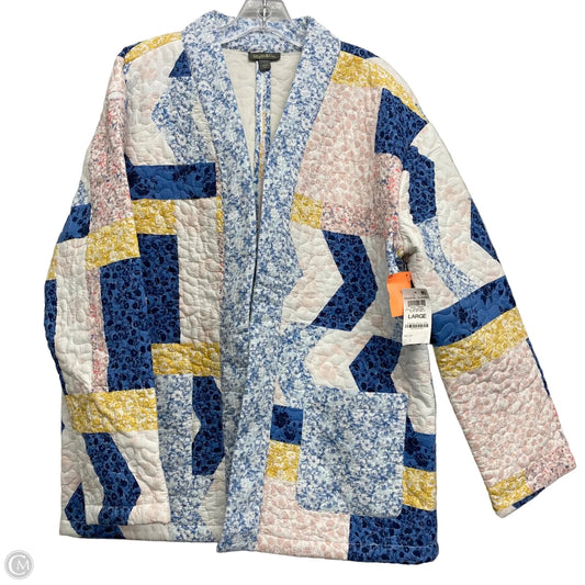 Jacket Other By Style And Company In Multi-colored, Size: L