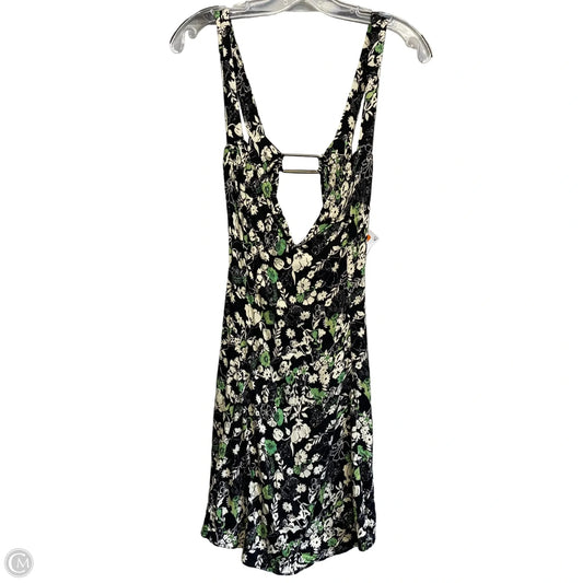 Dress Casual Short By Free People In Black & Cream, Size: M