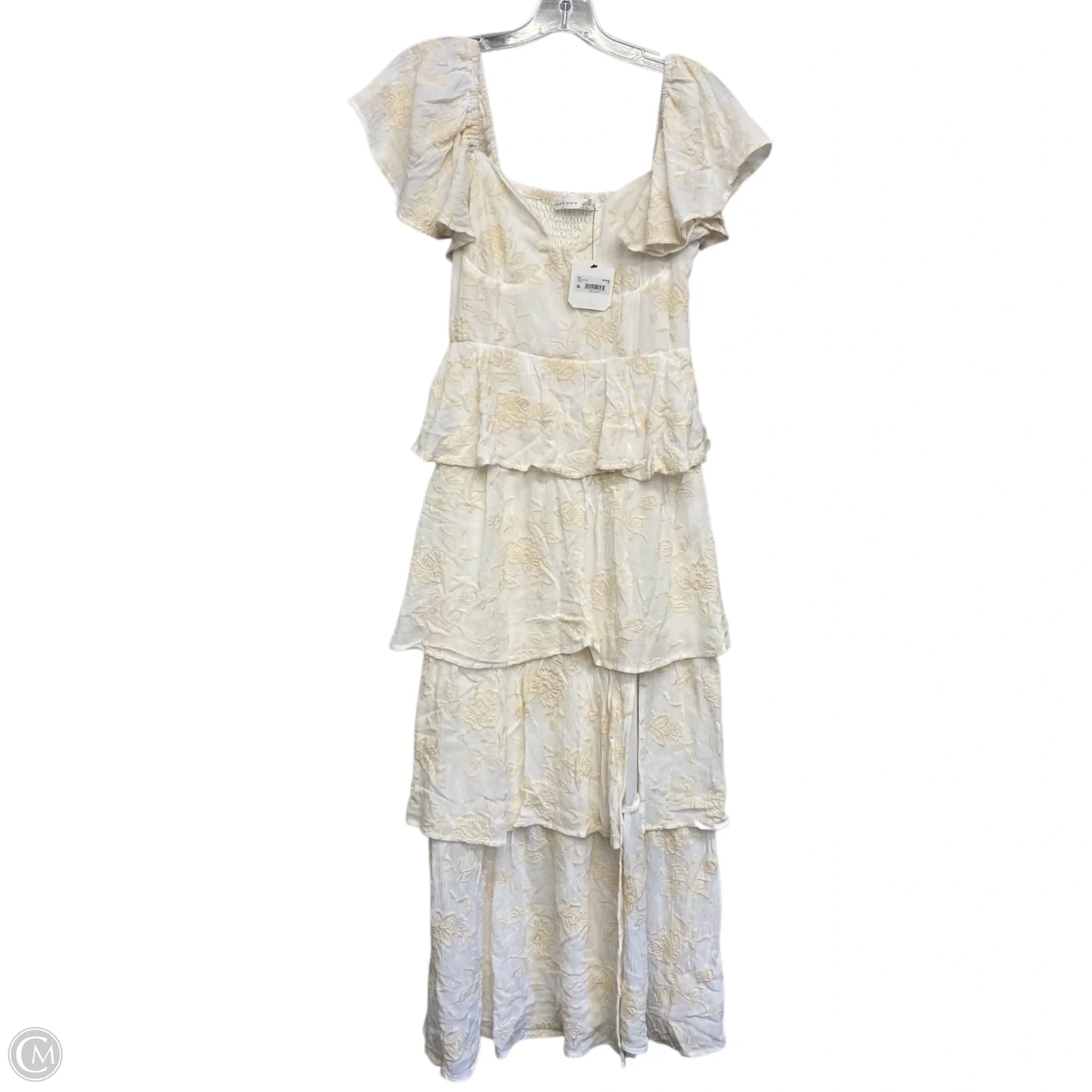 Dress Party Long By Altard State In Cream, Size: M