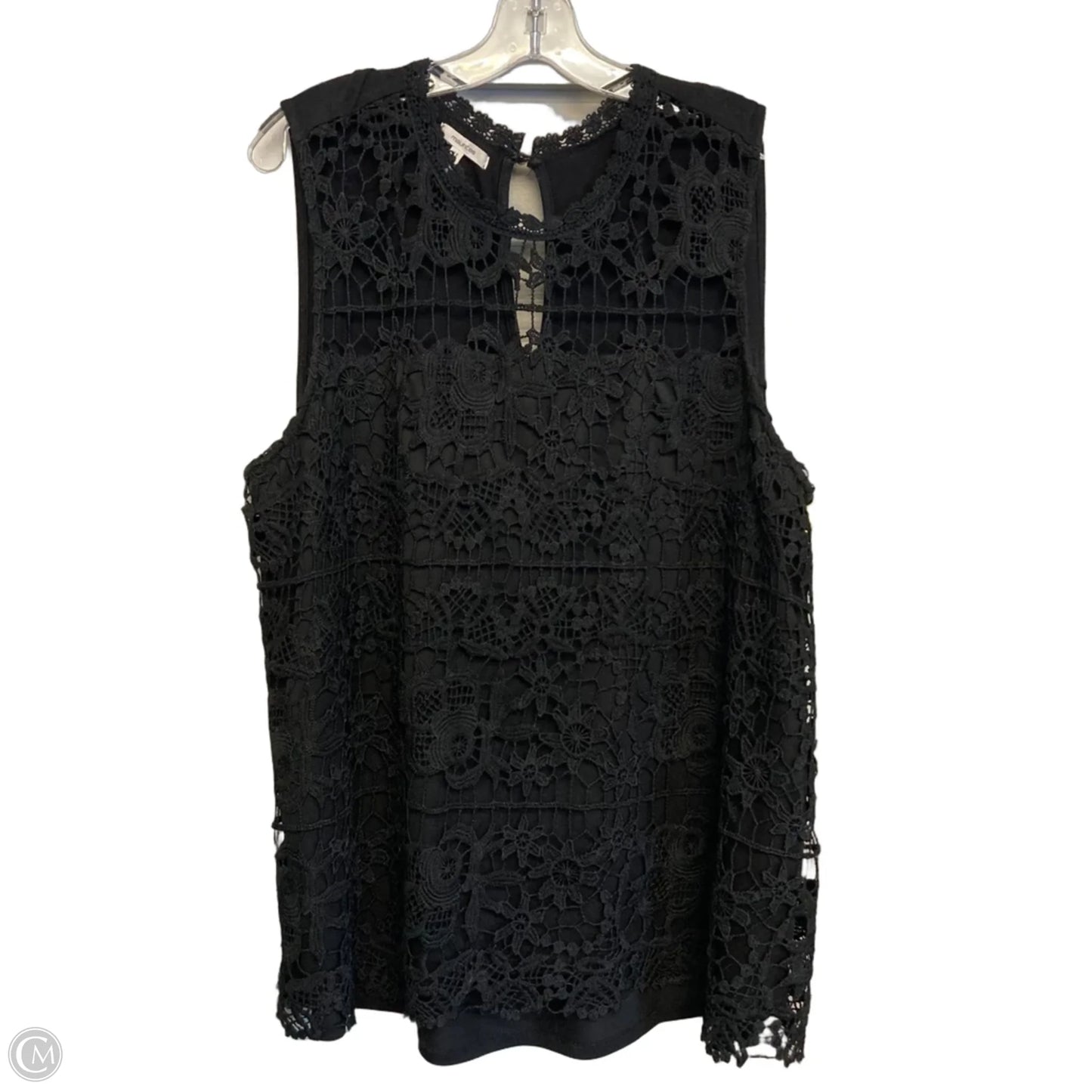Top Sleeveless By Maurices In Black, Size: 2x