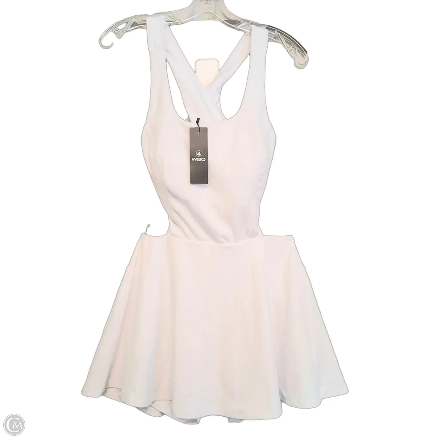 Athletic Dress By WBQ In White, Size: M