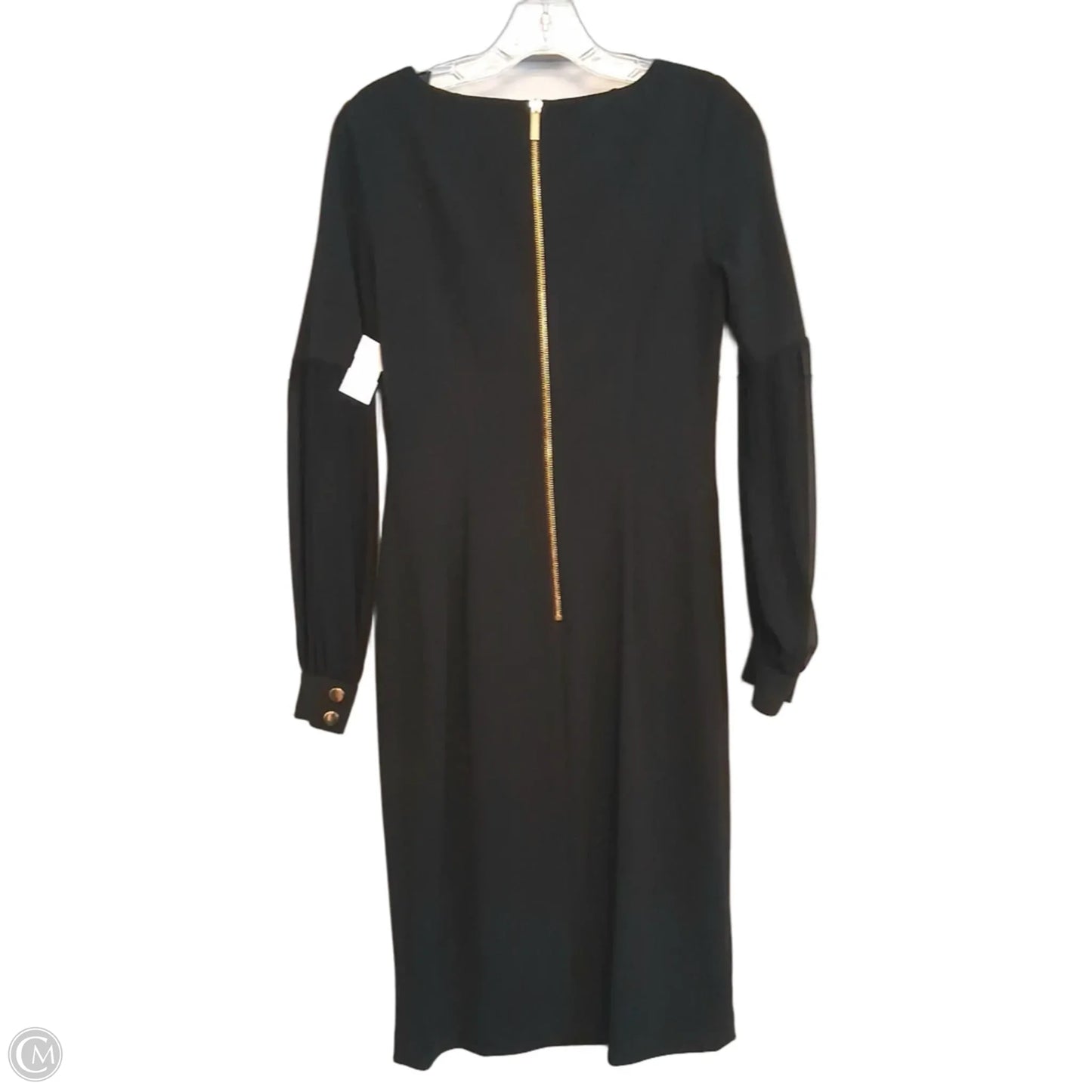 Dress Work By Calvin Klein In Black, Size: S