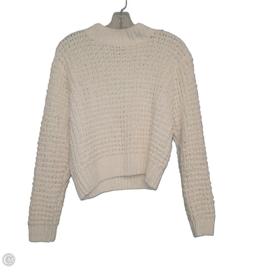 Sweater By Poof In Cream, Size: L
