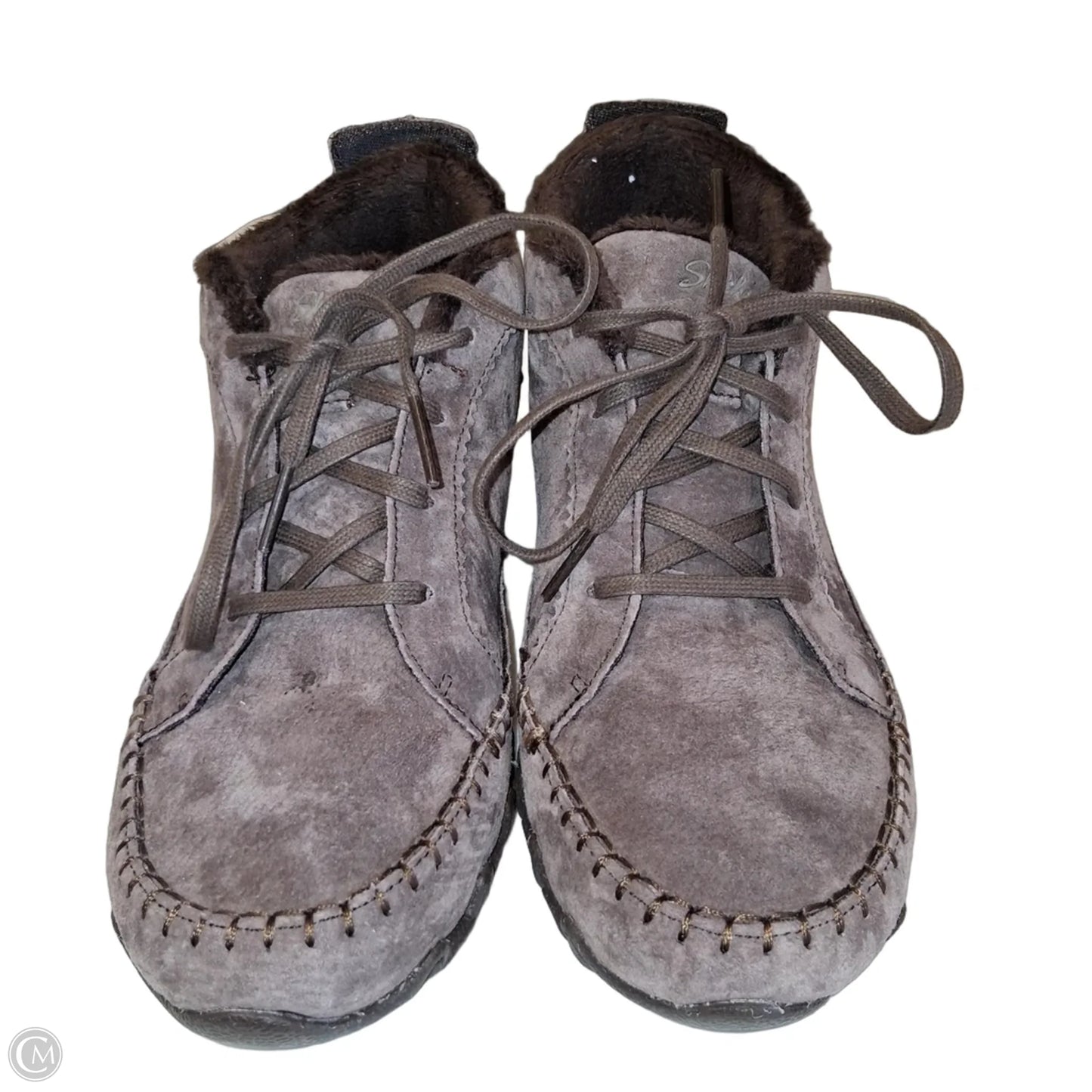 Shoes Flats By Skechers In Brown, Size: 7.5