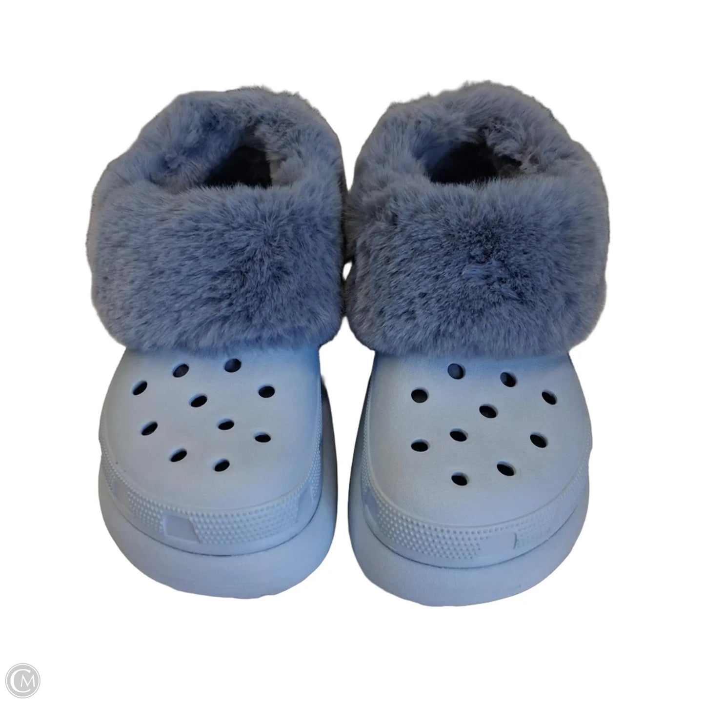 Slippers By Crocs In Blue, Size: 8