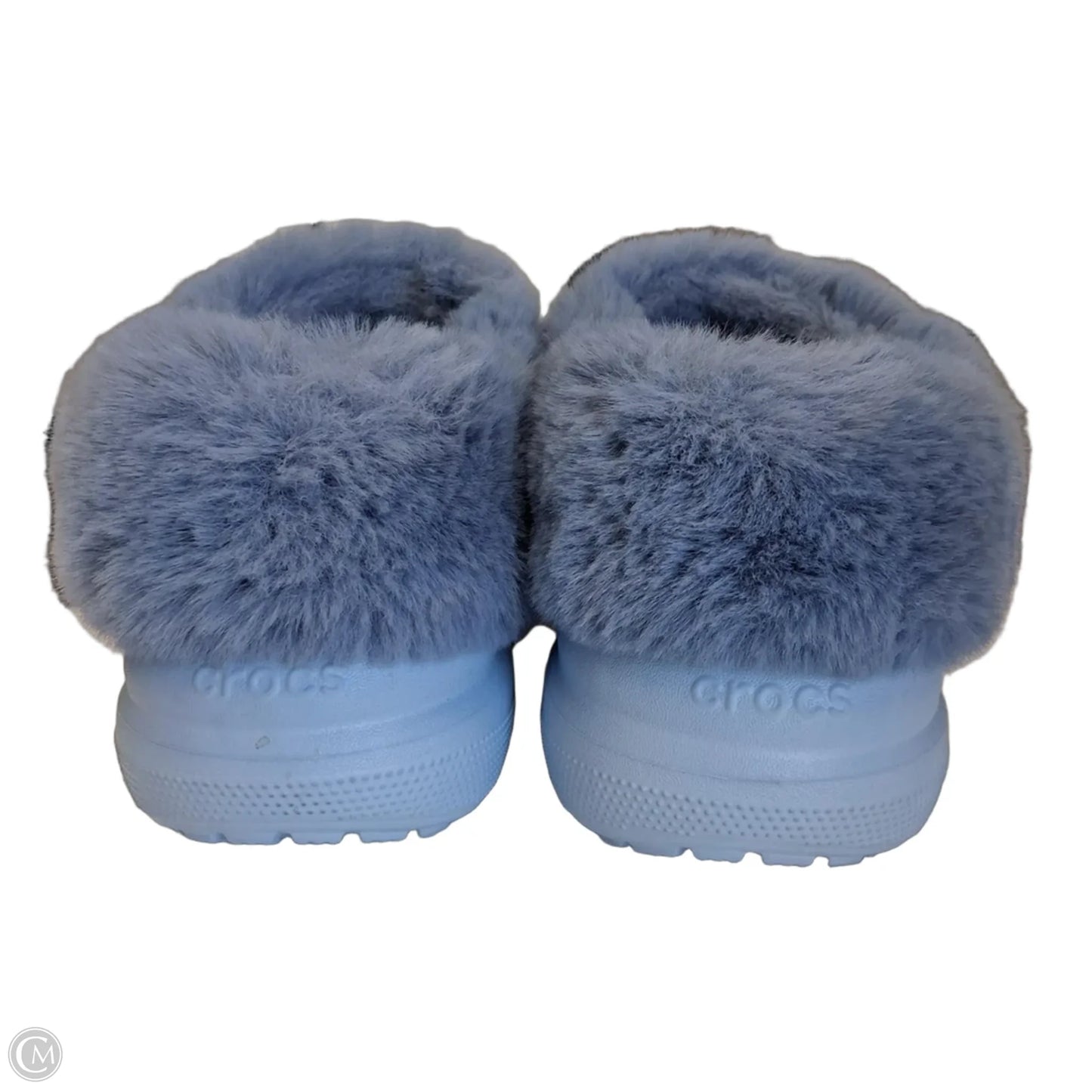 Slippers By Crocs In Blue, Size: 8