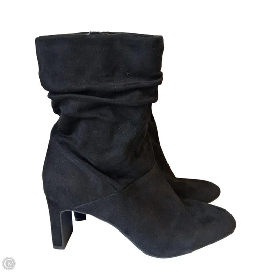Boots Ankle Heels By Kelly And Katie In Black, Size: 8.5