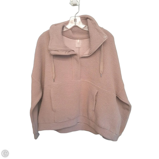 Sweatshirt Collar By Calia In Pink, Size: L