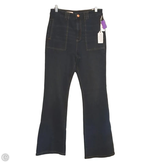 Jeans Boot Cut By Pilcro In Blue Denim, Size: 10