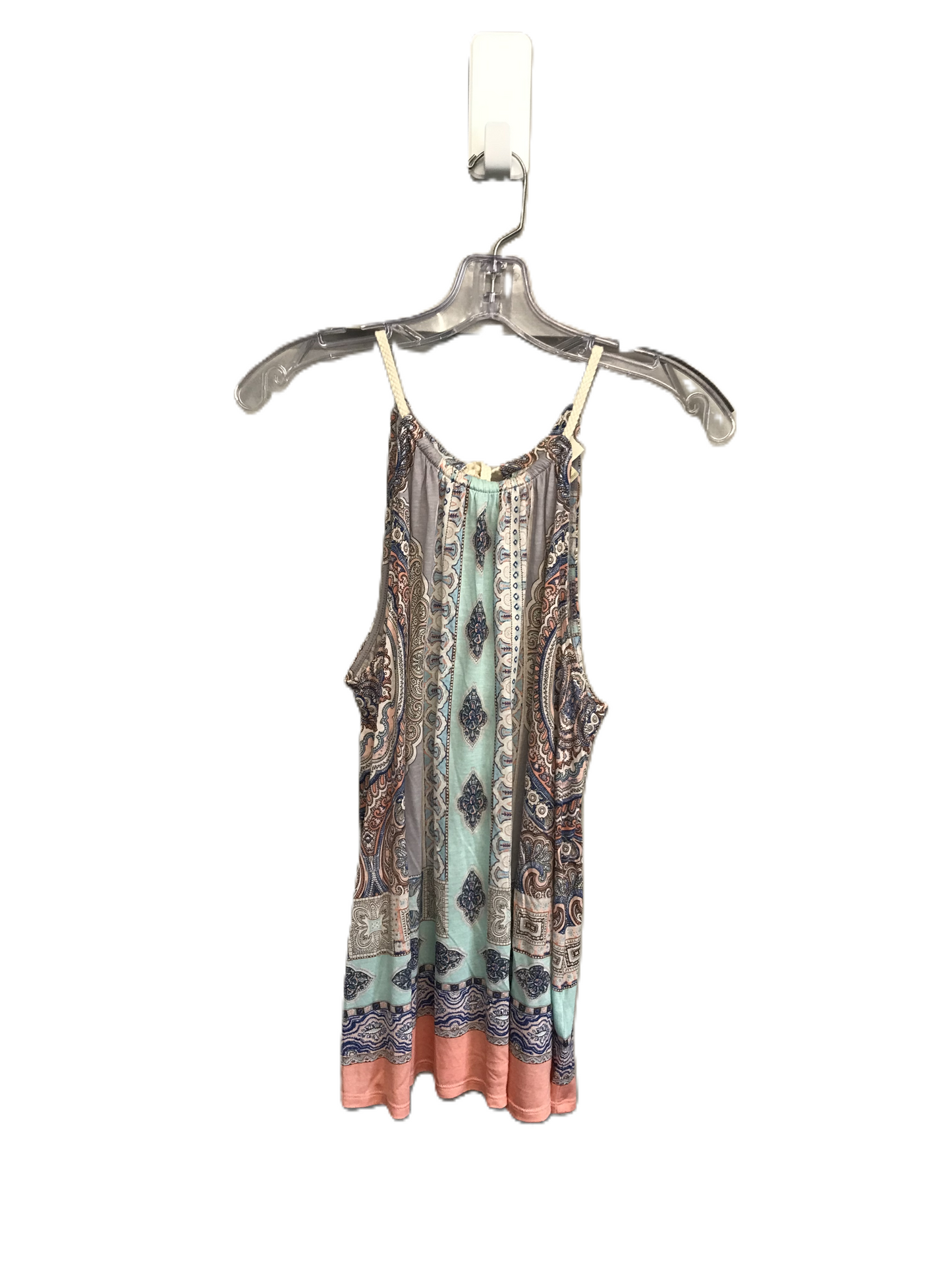 Multi-colored Top Sleeveless By Deletta, Size: S