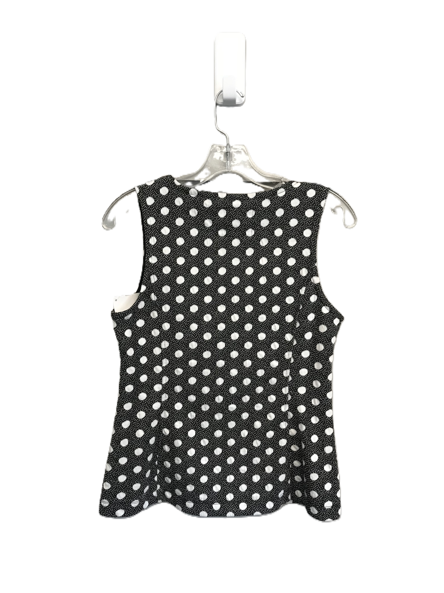 Black & White Top Sleeveless By Maeve, Size: S