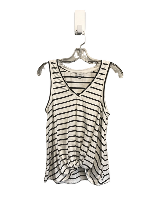 Black & White Top Sleeveless By Allison Joy, Size: S