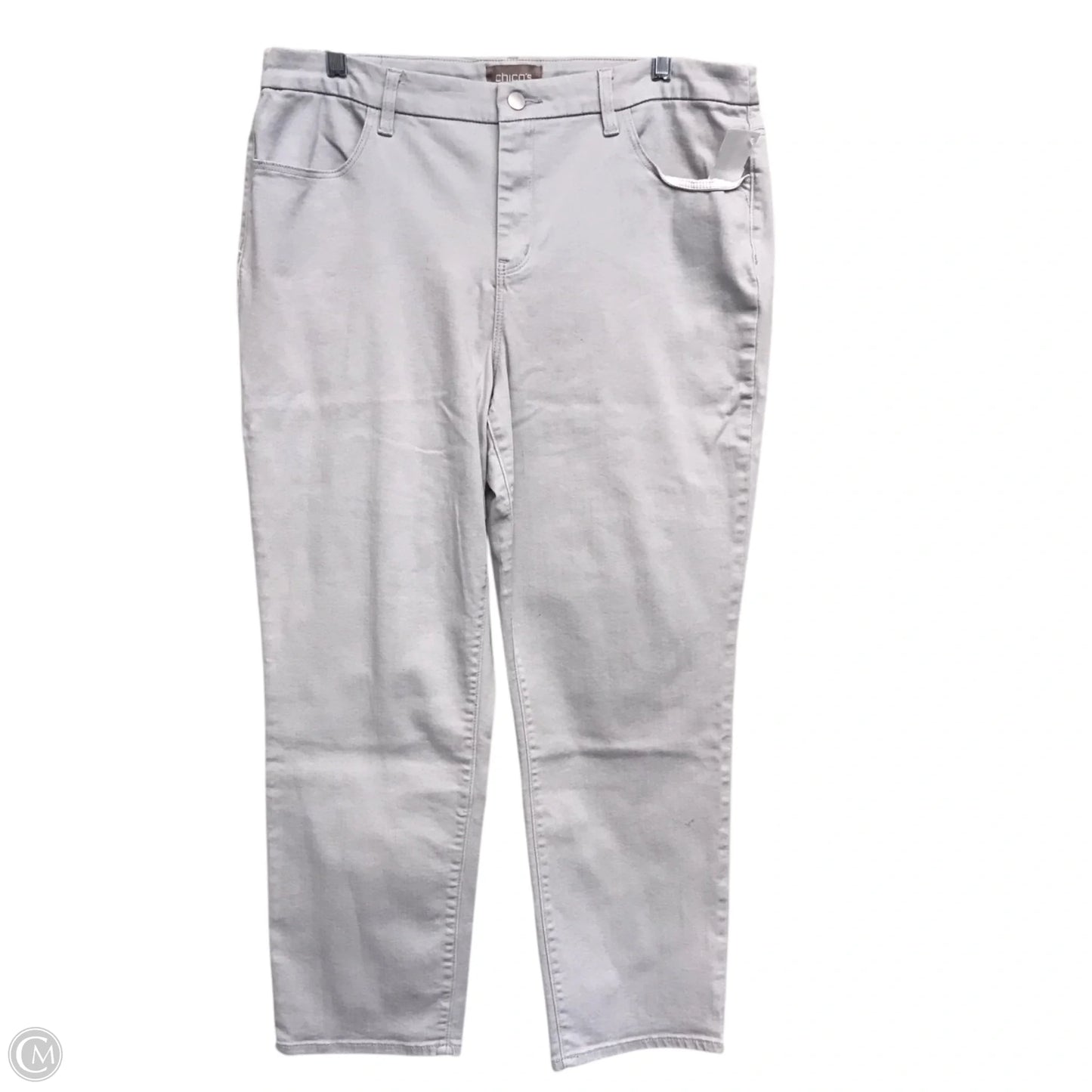 Pants Chinos & Khakis By Chicos In Grey, Size: 14
