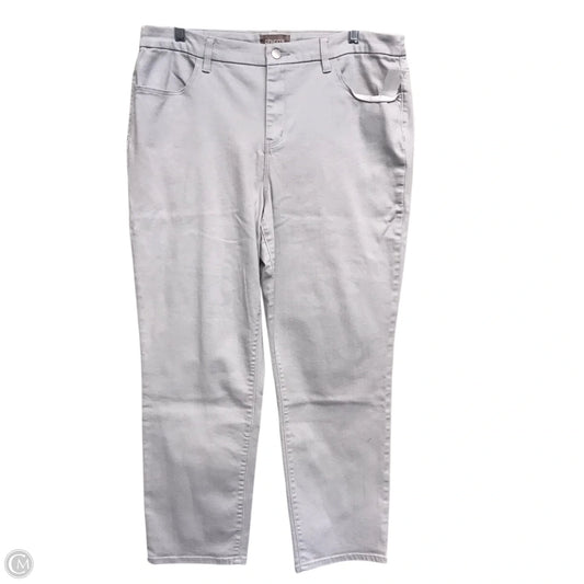 Pants Chinos & Khakis By Chicos In Grey, Size: 14