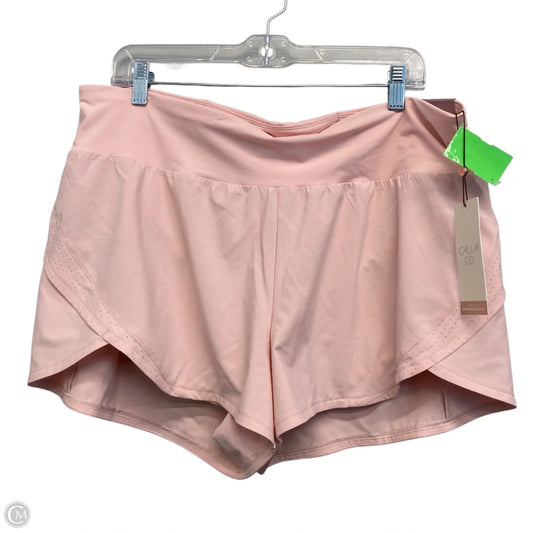 Athletic Shorts By Calia In Pink, Size: Xl