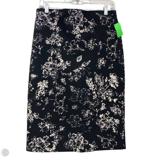 Skirt Midi By Philosophy In Black & White, Size: 6