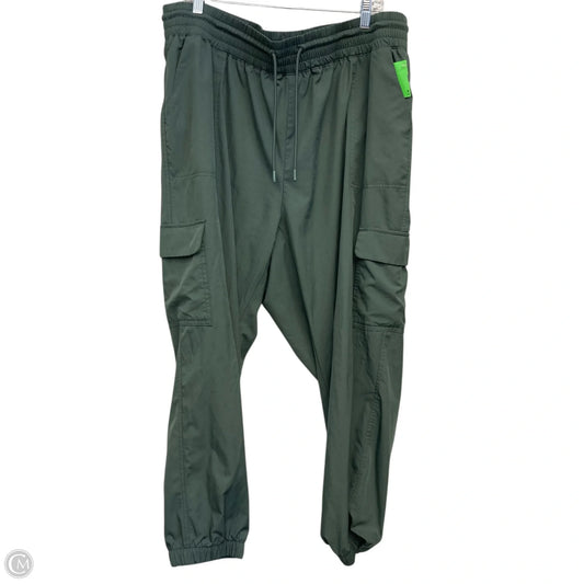 Athletic Pants By Old Navy In Green, Size: 2x