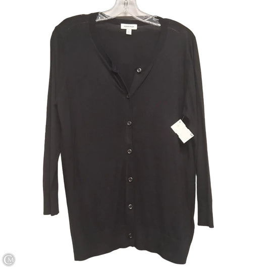 Sweater Cardigan By Nordstrom In Black, Size: M