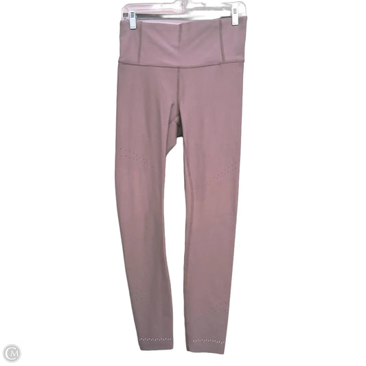 Athletic Leggings By Lululemon In Purple, Size: M