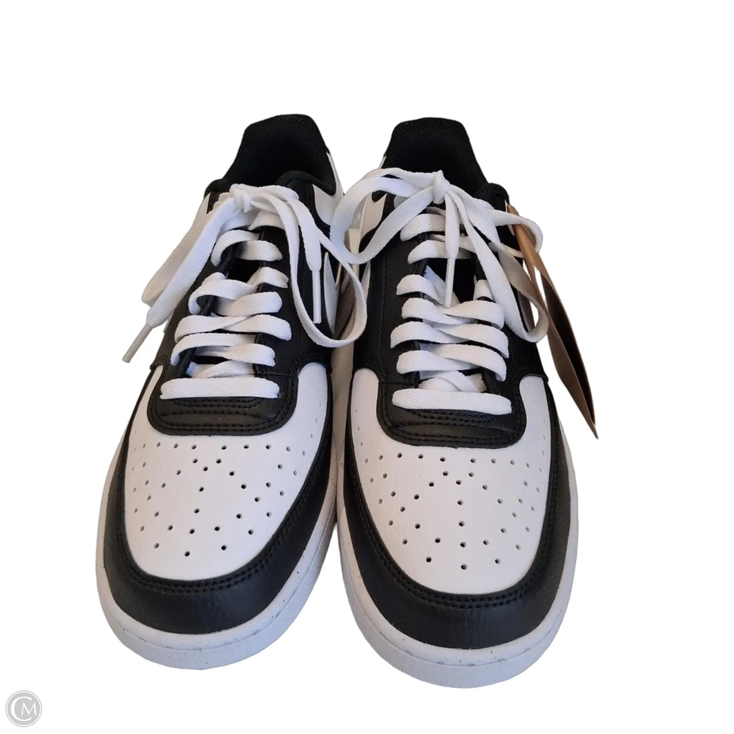Shoes Sneakers By Nike In Black & White, Size: 9