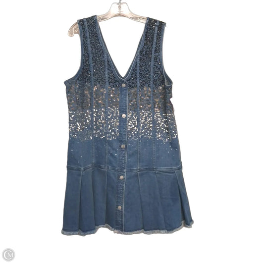 Dress Party Short By Pilcro In Blue Denim, Size: L
