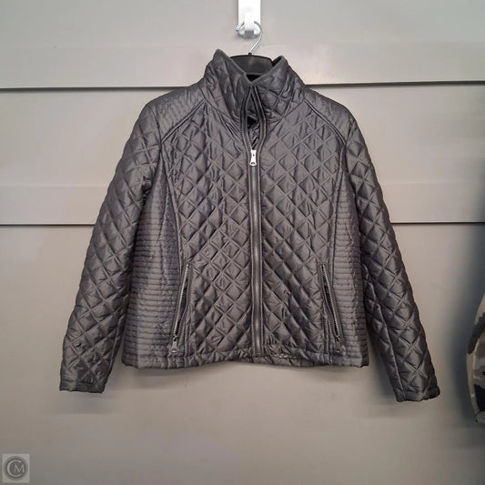 Jacket Puffer & Quilted By Marc New York In Silver, Size: Xl