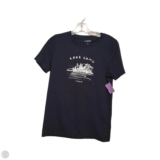 Top Short Sleeve Basic By J. Crew In Navy, Size: S